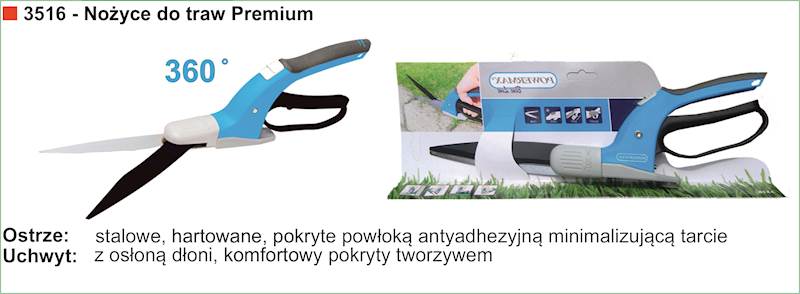 BLUE LINE - NOŻYCE DO TRAWY PREMIUM