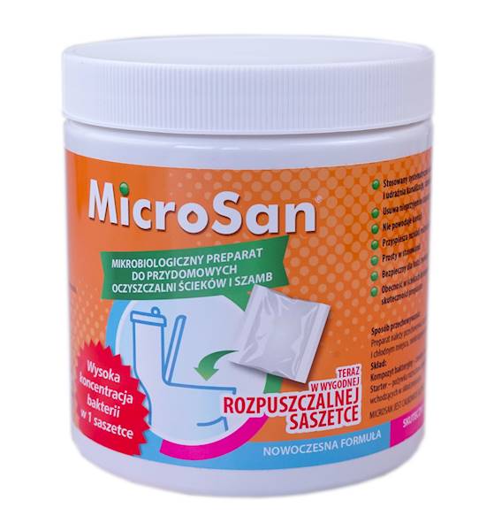 MICROSAN SASZETKI ROZPUSZCZALNE (250g)