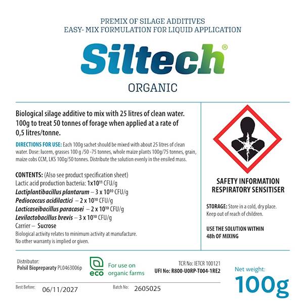 Siltech Organic 100g