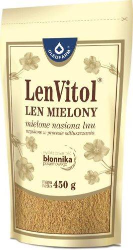 Len mielony Len Vitol 450g OLEOFARM