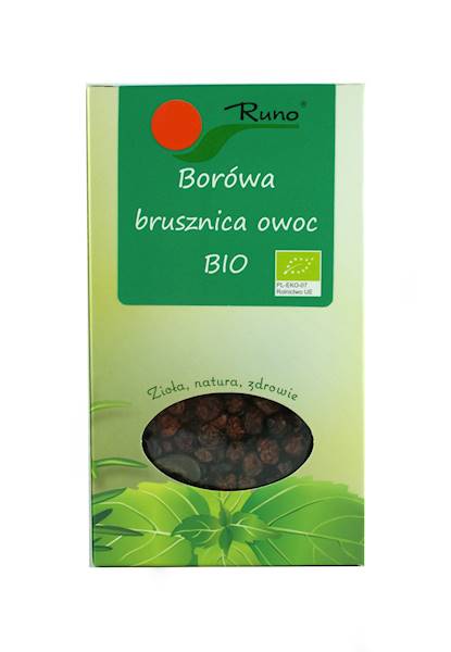 Bio Brusznica owoc 50g Runo