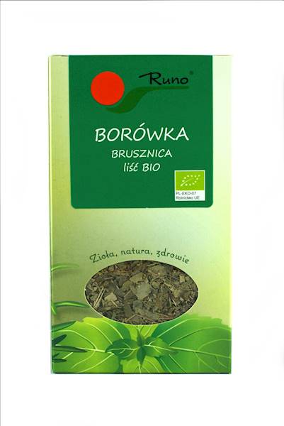 Bio Brusznica liść 50g Runo