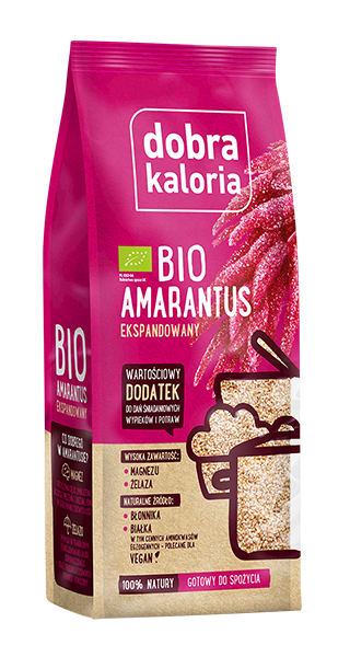 Bio amarantus ekspandowany 120g Dobra Kaloria