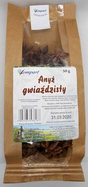 Anyż gwiaździsty 50g Lompart
