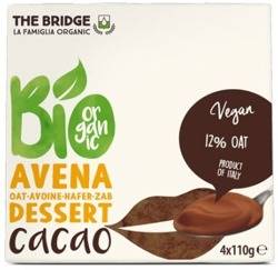Bio deser owsiano-czekoladowy 4x110g The Bridge