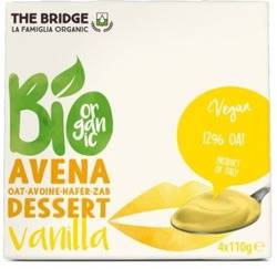 Bio deser owsiano-waniliowy 4x110g The Bridge