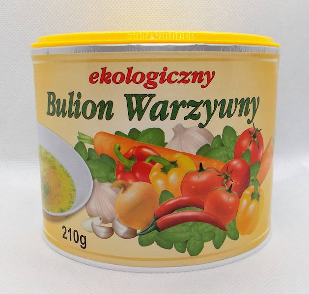 Bio bezdrożdżowy bulion warzywny 210g Lompart