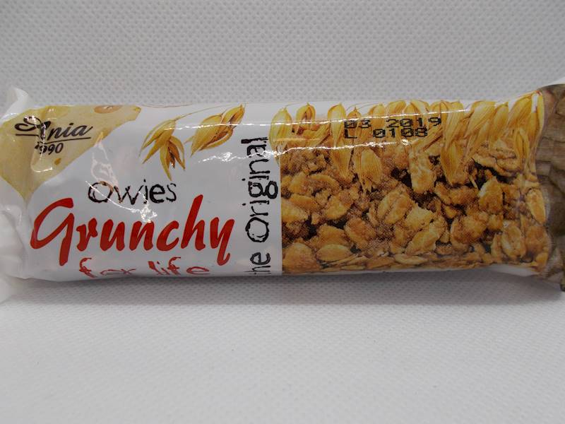 Baton crunchy owsiany słodzony syropem ryżowym 65g