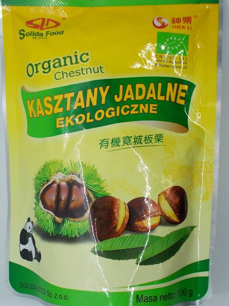 Bio kasztany jadalne gotowane 100g Bio Planet