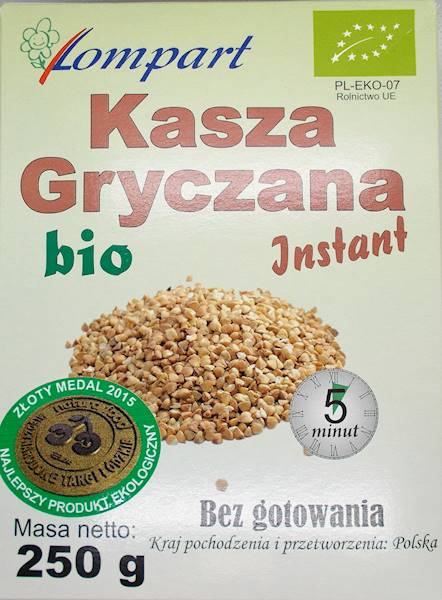 Bio kasza gryczana instant 250g Lompart