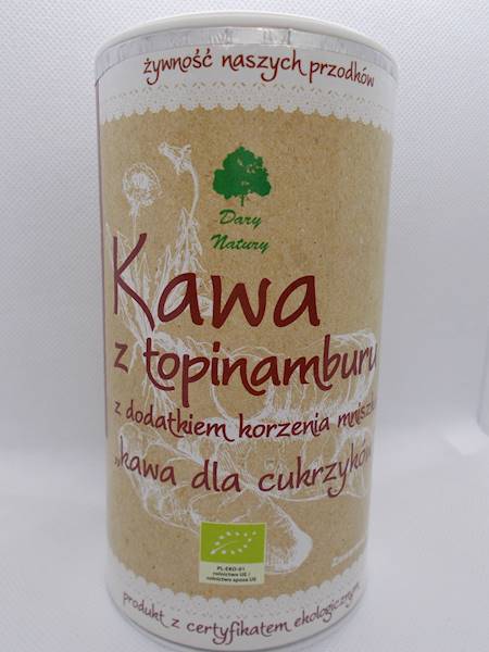 Bio kawa z topinamburu z dodatkiem korzenia mniszk