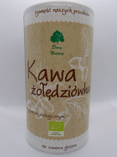 Bio kawa żołędziówka bez glutenu 200g Dary Natury