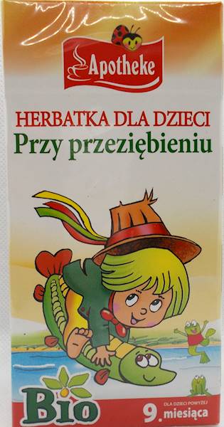 Bio herbatka dla dzieci na przeziębienie 20x1,5g A