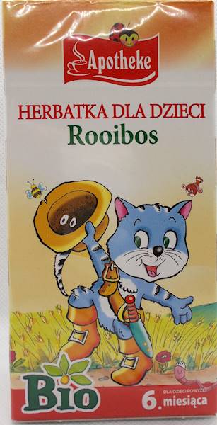 Bio herbatka dla dzieci rooibos 20 x 1,5g Apotheke