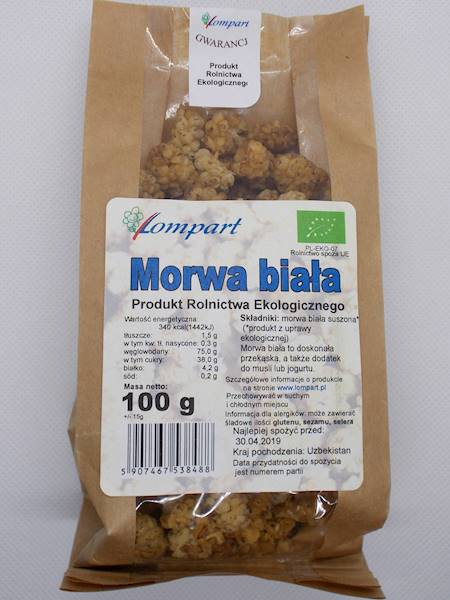 Bio morwa biała 100g Lompart