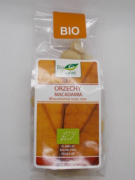 Bio orzechy macadamia 75g Bio Planet