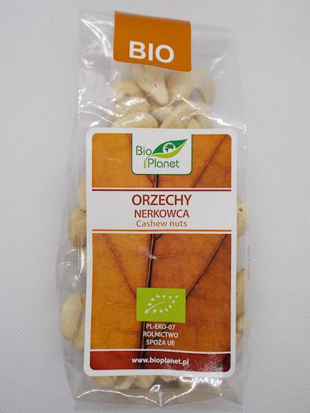 Bio orzechy nerkowca 100g Bio Planet