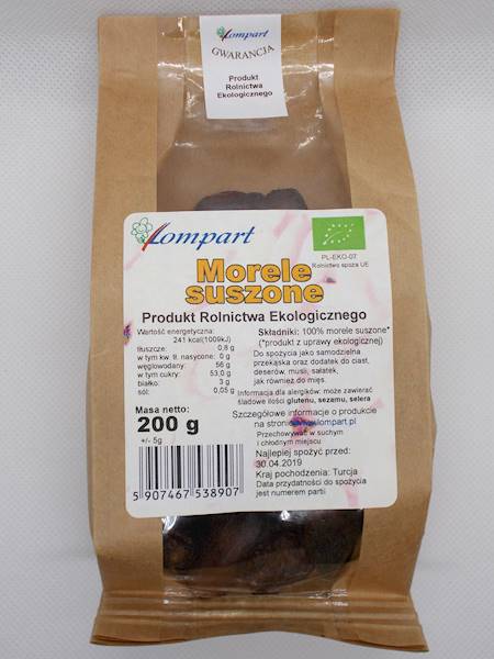 Bio morele suszone 200g Lompart