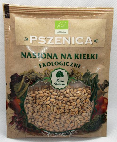 Bio pszenica do kiełkowania 50g Dary Natury