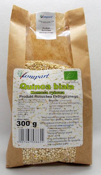 Bio quinoa biała (komosa ryżowa) 300g Lompart