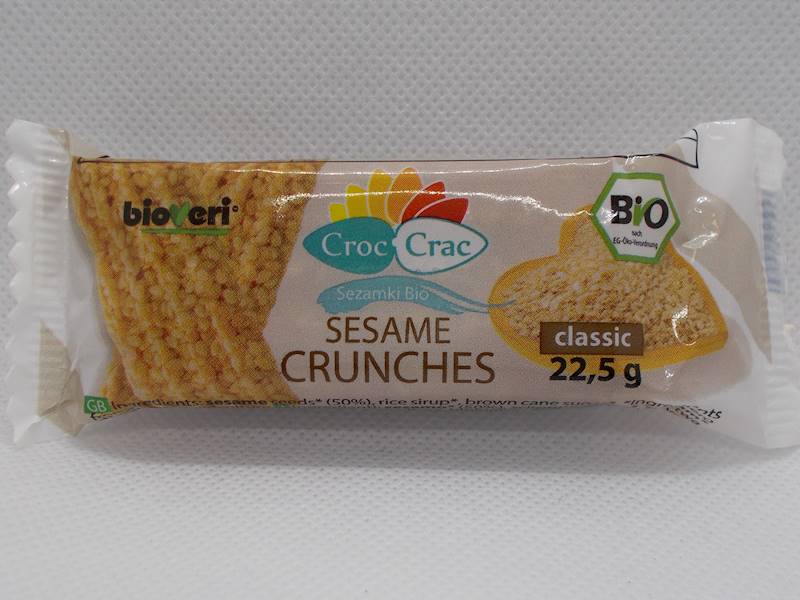 Bio sezamki tradycyjne 22,5g Croc-Crac