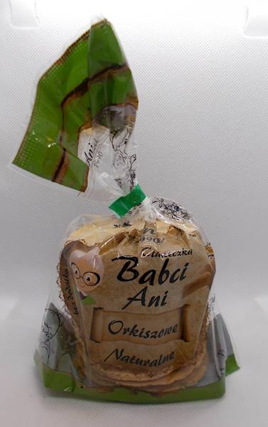 Ciasteczka babci Ani orkiszowe naturalne bez cukru