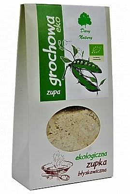 Bio zupa grochowa błyskawiczna 30g Dary Natury