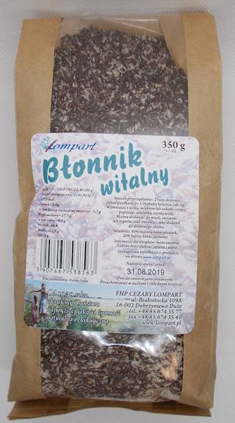 Błonnik witalny 350g - mix babki płesznik i jajowa