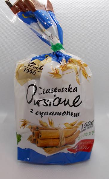 Ciasteczka owsiane cynamonowe bez dodatku cukru 15