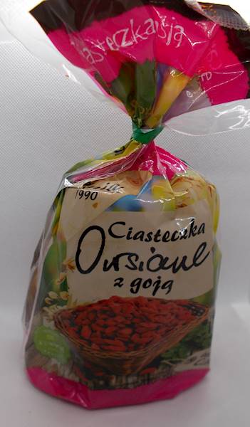 Ciasteczka owsiane z goją bez dodatku cukru 150g A