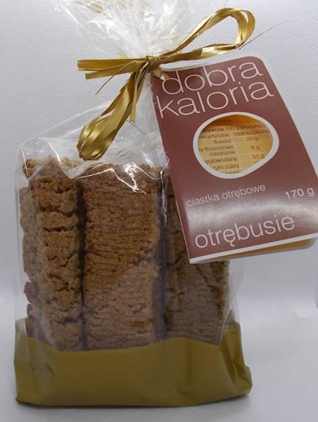Ciastka z otrębami - otrębusie 170g M. Kubara