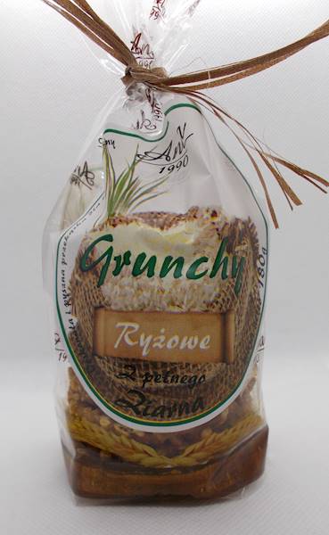 Ciastka crunchy ryżowe słodzone syropem ryżowym 18