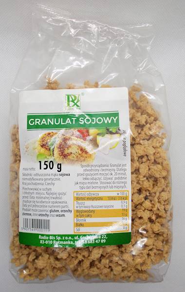 Granulat sojowy 150g Radix-Bis