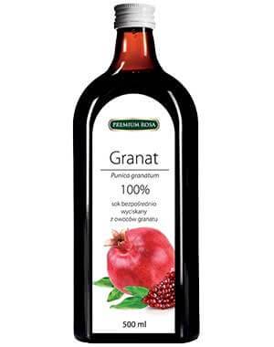 Granat - sok bezpośrednio wyciskany z owoców grana