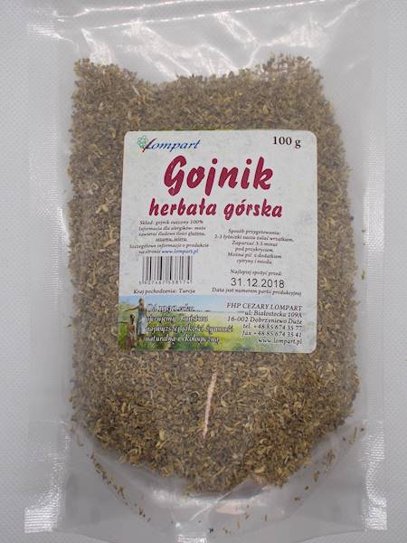 Gojnik suszony (herbata górska) 100g Lompart