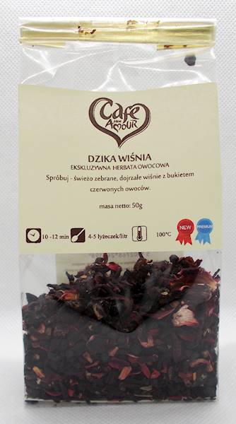 Herbata owocowa dzika wiśnia 50g Cafe Creator