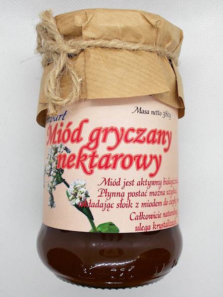 Miód gryczany nektarowy 380 g
