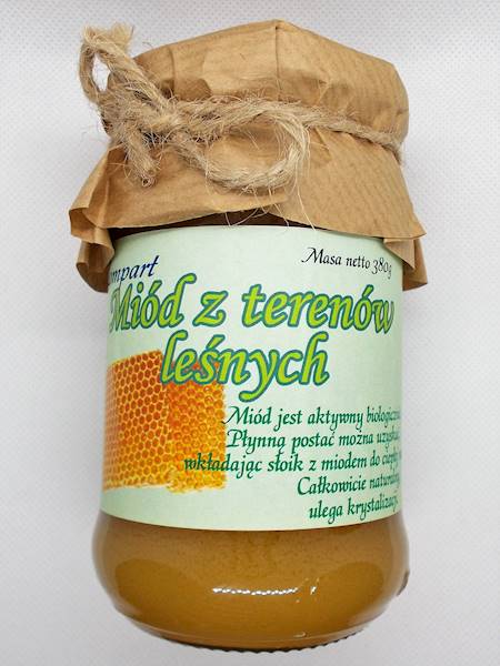 Miód z terenów leśnych 380 g