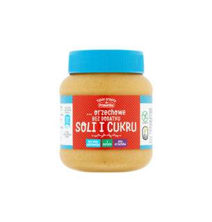 Masło orzechowe bez soli i cukru 350g Primavika