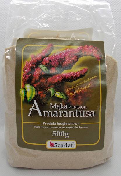 Mąka z amarantusa 500g Szarłat