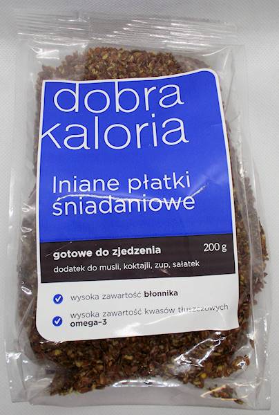Lniane płatki śniadaniowe 200g M. Kubara