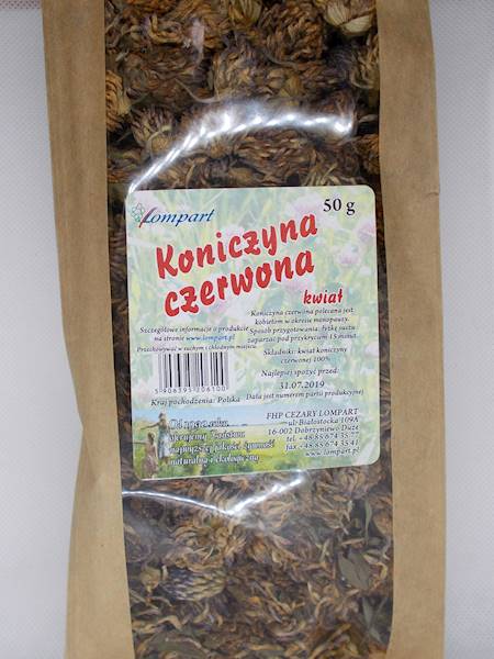 Koniczyna czerwona kwiat 50g Lompart