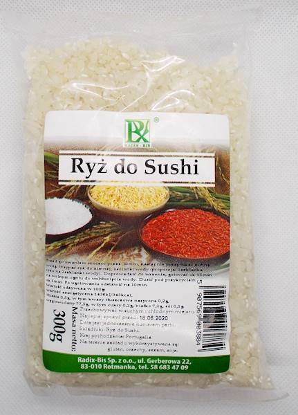 Ryż do sushi 300g Radix-Bis