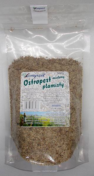 Ostropest plamisty mielony 200g Lompart