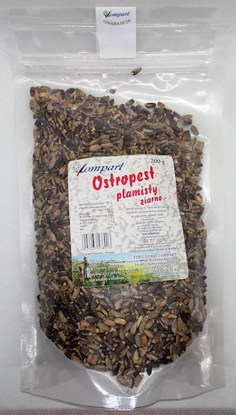 Ostropest plamisty ziarno 200g Lompart