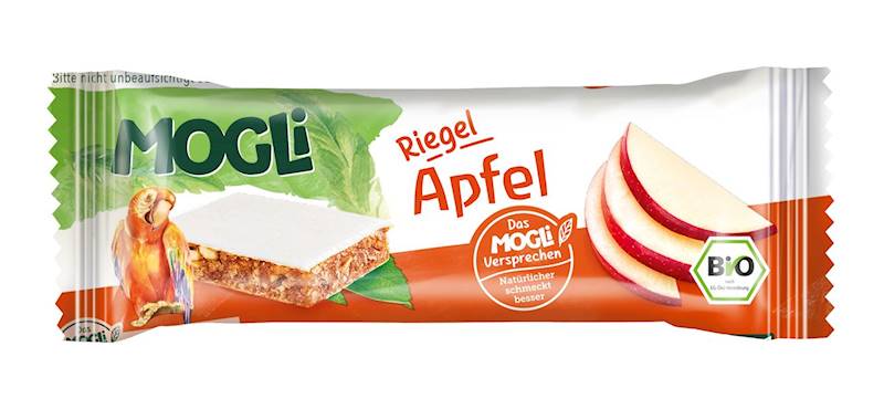 Baton jabłkowy bio 25g MOGLI