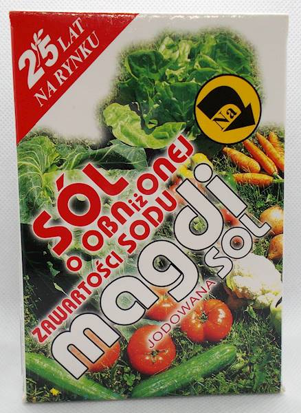 Sól niskosodowa "Magdisol" 500g Manavita