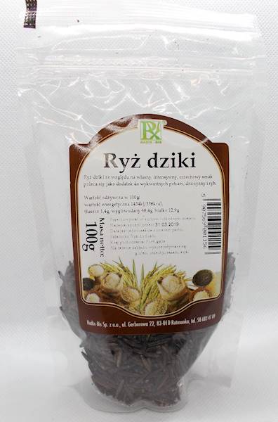 Ryż dziki 100g Radix-Bis