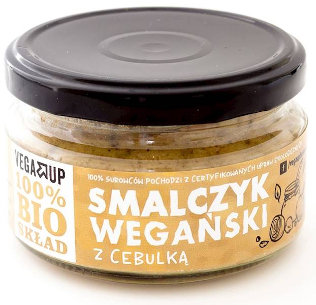 BIO Smalczyk wegański z cebulą 190g VegaUp