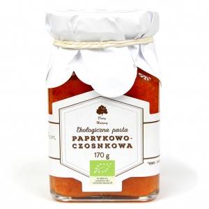 Pasta paprykowo-czosnkowa bio 170g DARY NATURY